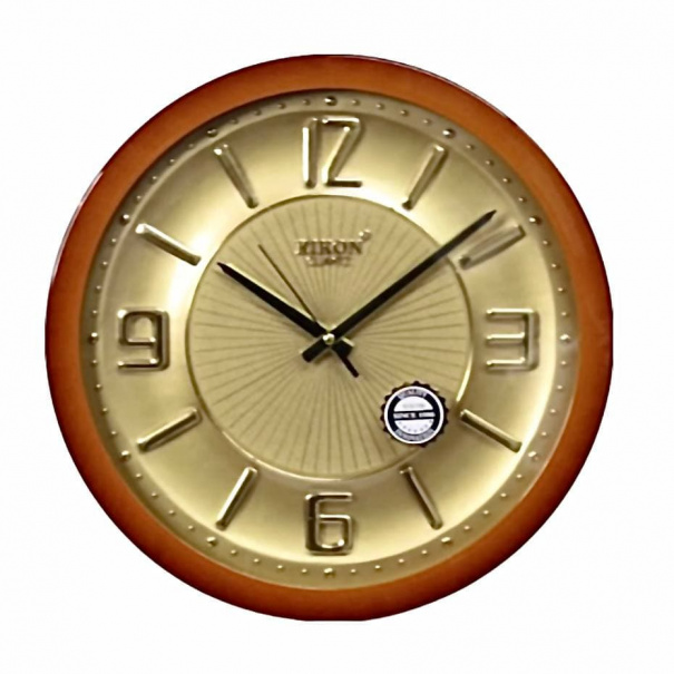 Купить Настенные часы Rikon RK-21 (Wood Golden)(009088)