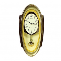 Настінний годинник Rikon RK-13351 (Musik) (GoldSil )(009081)