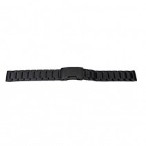 Браслет для часов Premium-01(Black 18mm)(008929)