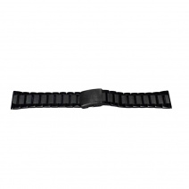 Браслет для годинника Lux-13-2(Black 24mm)(008964)