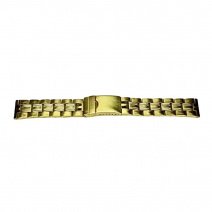 Браслет для часов Lux-12(Gold 22mm)(008954)