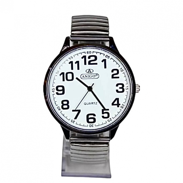 Купить Мужские часы на браслете d-42 (Silver White Silver)(009122)