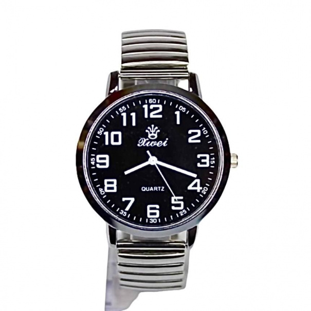 Купить Чоловічий годинник на браслеті d-40 (Silver Black Silver)(009121)
