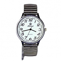 Мужские часы на браслете d-38 (Silver White Silver)(009120)