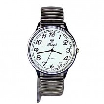 Мужские часы на браслете d-38 (Silver White Silver)(009120)