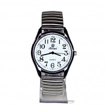 Мужские часы на браслете d-35 (Silver White Silver)(009119)