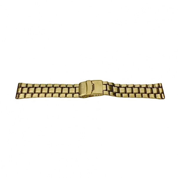 Купить Браслет для годинника Lux-01-1(Gold 24mm)(008958)