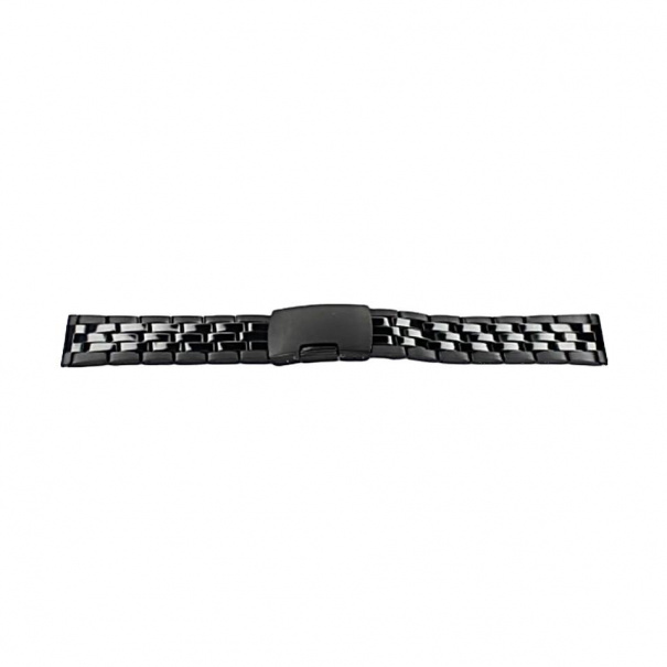 Купить Браслет для часов Lux-04(Black 22mm)(008955)