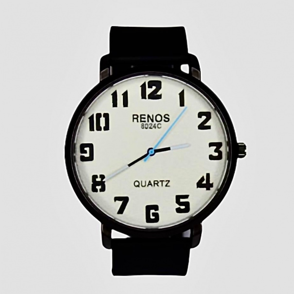 Купить Чоловічий годинник на ремені Renos-8024C d-43 (009248)