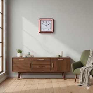 Купить Настінний годинник Rikon 1551 (Red)(008574)