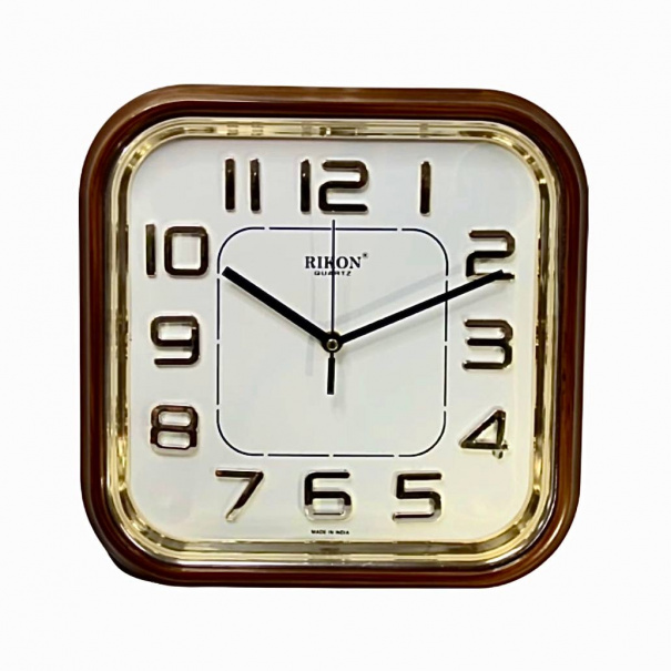 Купить Настенные часы RIKON 3751DX (Teak Wood off White) (009205)