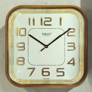 Настенные часы RIKON 3751DX (Teak Wood off White) (009205)