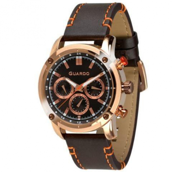 Купить МУЖСКИЕ ЧАСЫ GUARDO PREMIUM 011645-3 (009559)