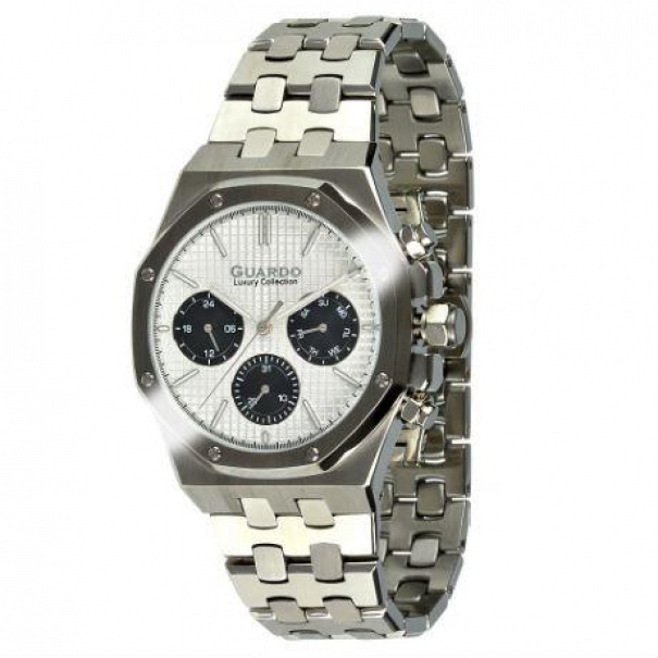 Купить МУЖСКИЕ ЧАСЫ GUARDO LUXURY S03008-2 (009574)