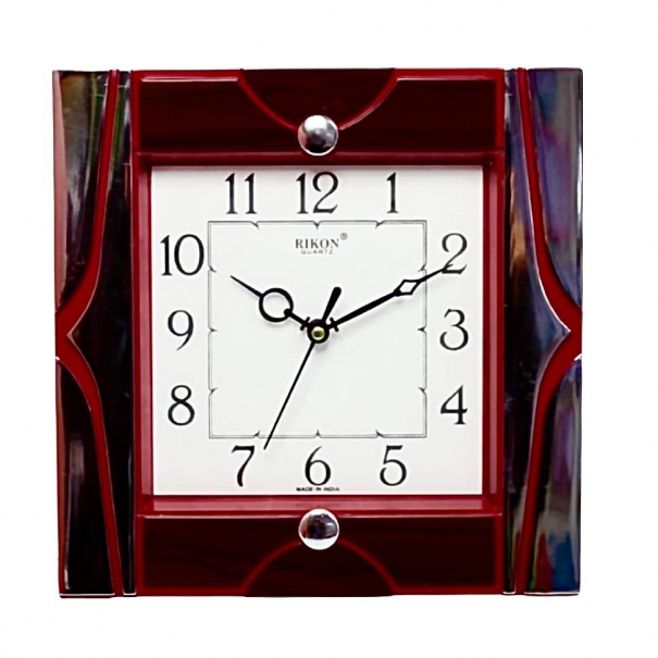Купить Настінний годинник 594 (Maroon) (009603), d-24.5 см.