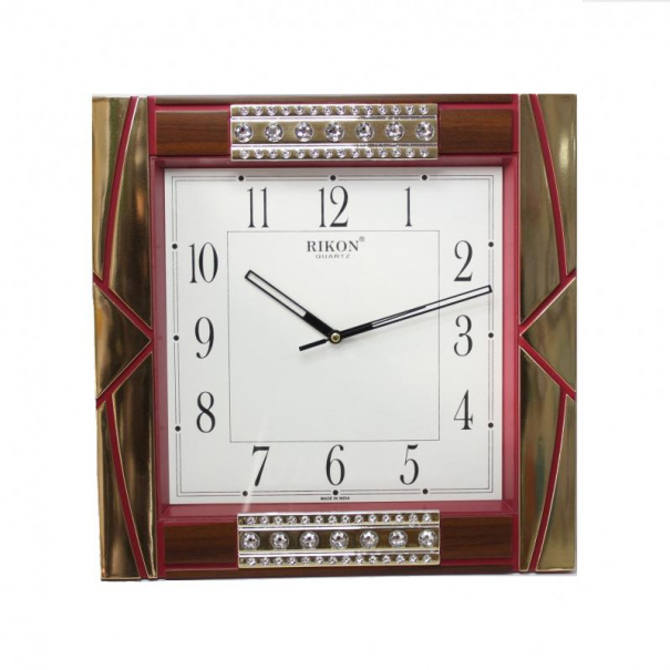 Купить Настінний годинник Rikon RK-703 (Maroon)(009611)