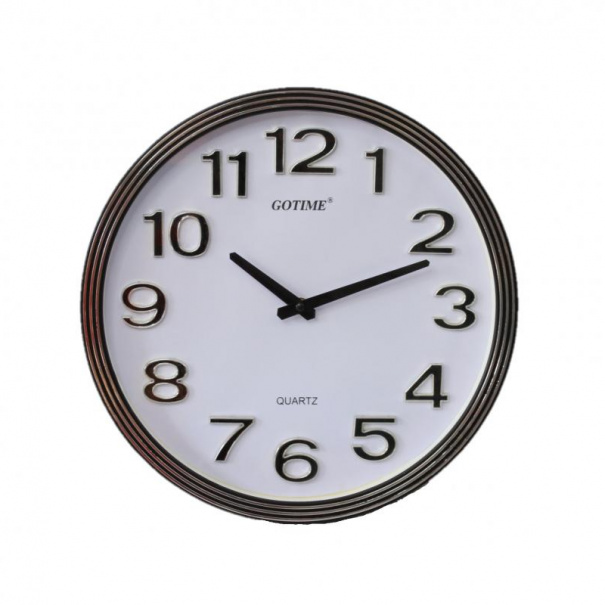 Купить Настенные часы 3544S (010014), d-35 см.