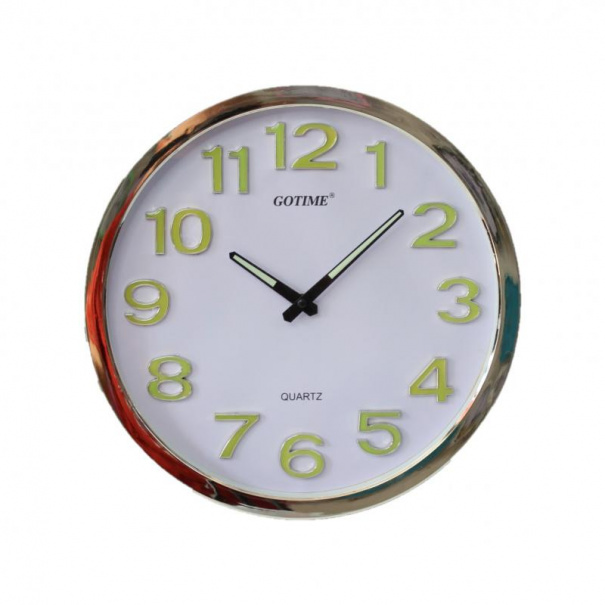 Купить Настенные часы 3542L (010008), d-35 см