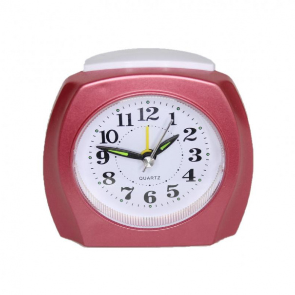 Купить Кварцовий будильник 789 (Pink)(010775)