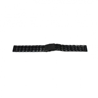 Браслет для часов Lux-04 (Black 18mm L-180mm)(010989)