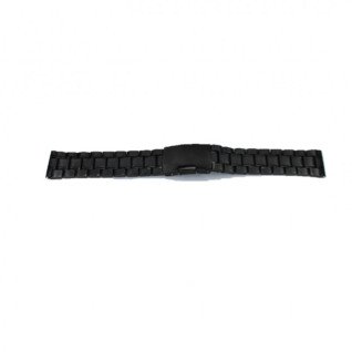 Браслет для годинника Lux-01 (Black 22mm L-185mm)(010990)