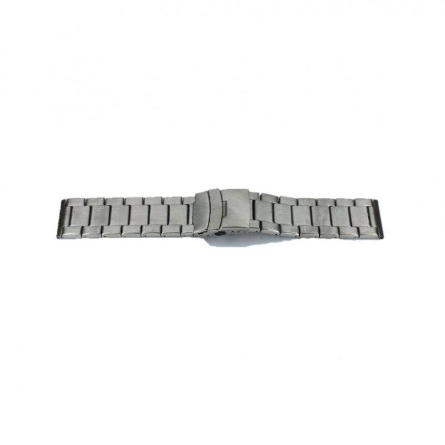 Купить Браслет для часов Lux-01 (Silver 24mm L-170mm)(010985)