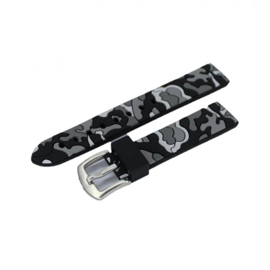 Купить Силиконовый ремешок для часов U13-20 мм L-220mm (010306)