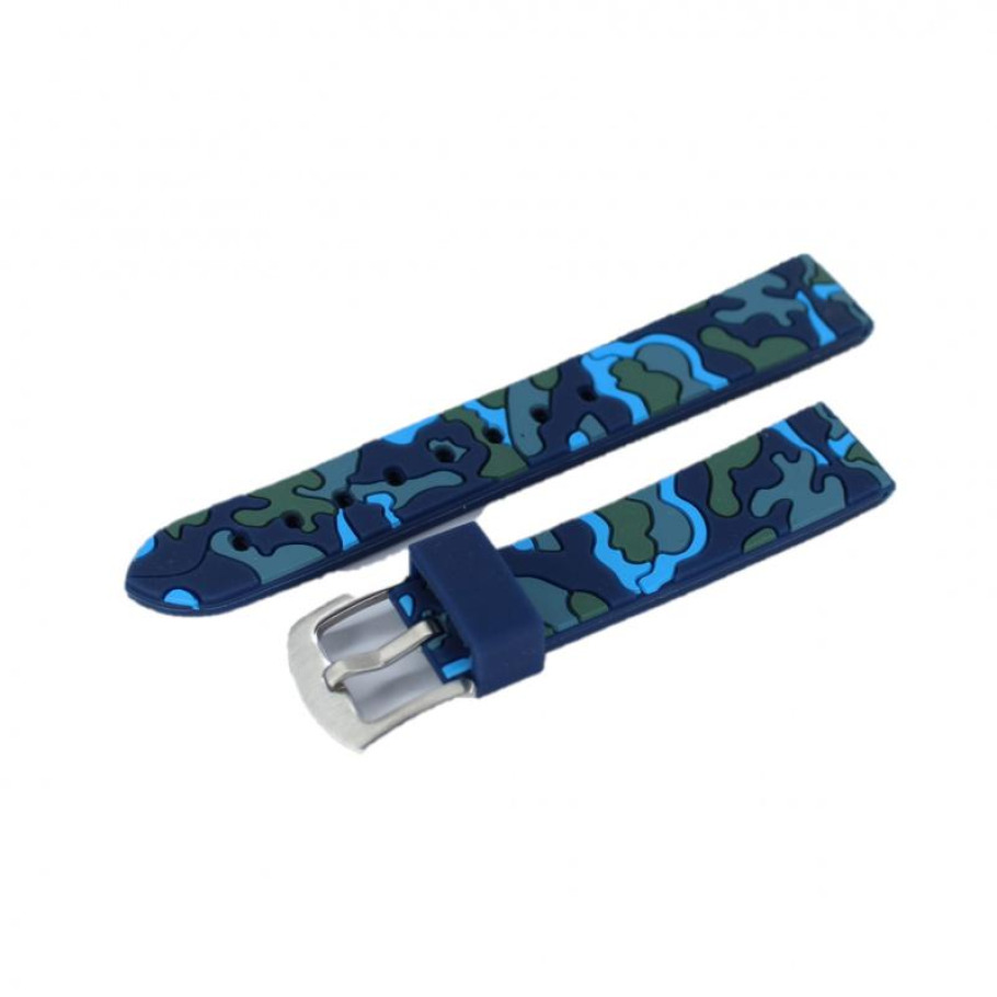 Купить Силиконовый ремешок для часов U13-20 мм L-220mm (010308)