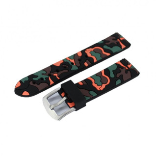 Силиконовый ремешок для часов U13-24 мм L-225mm (010316)