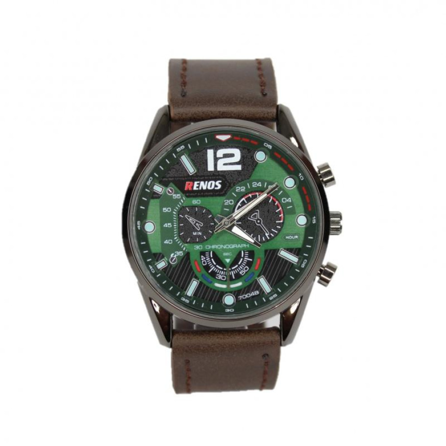 Купить Чоловічий годинник Renos-7004B d-42 (011301)