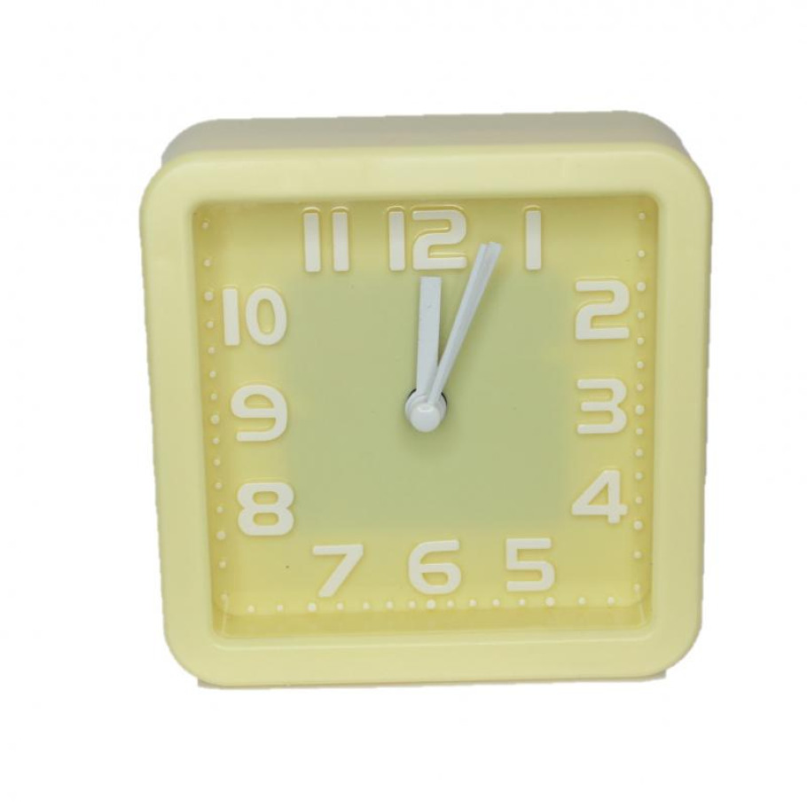 Купить Кварцевый будильник 6633 (Yellow)(011542)