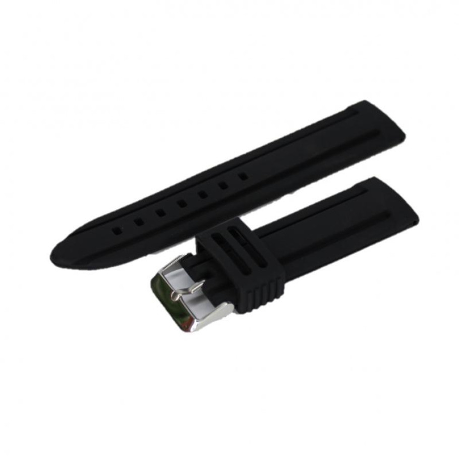 Купить Силиконовый ремешок для часов U09-24 мм L-215mm (011689)