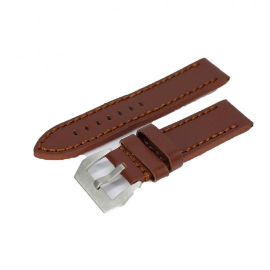 Купить Кожаный ремешок для часов W27 24 mm L-225 mm (011723)