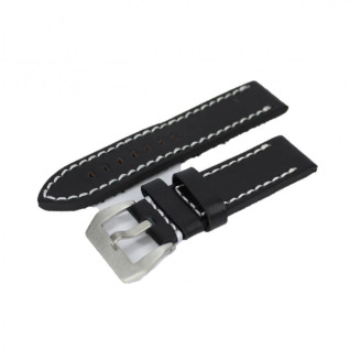 Кожаный ремешок для часов W27 24 mm L-225 mm (011724)