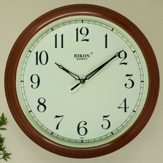 Настенные часы Rikon 4251 d-28см (007042)(Wood Ivory)