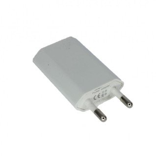 Сетевое зарядное устройство с USB выходом 1А (011984)