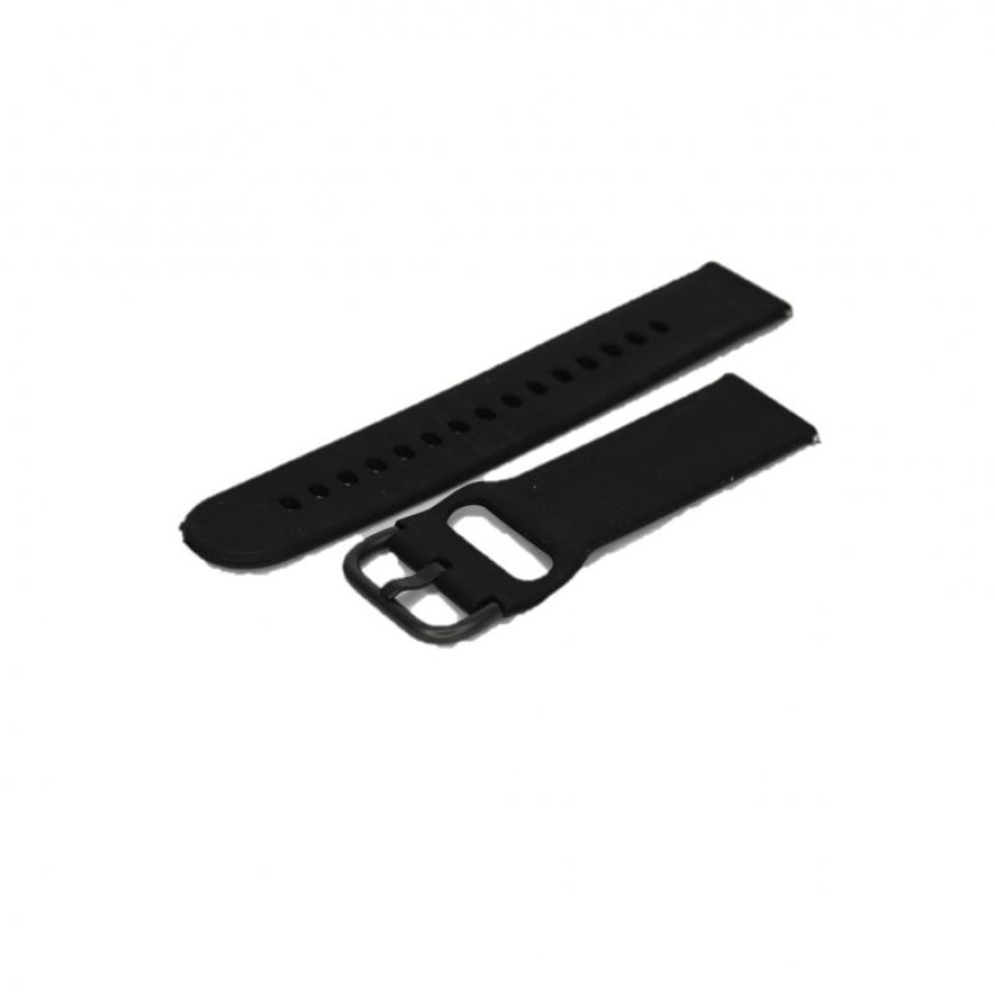 Купить Силиконовый ремешок U1-1/B для часов 22 мм L-210mm (012264)