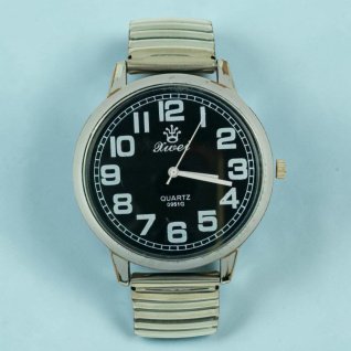 Годинник чоловічий на браслеті резінка d-40 22-04-26 (012307)