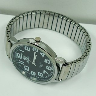 Купить Годинник чоловічий на браслеті резінка d-40 22-04-26 (012307)