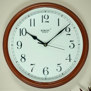 Настенные часы RK-3851 d-30 (Wood White)(010674)
