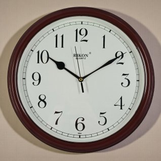 Настенные часы RK-3851 d-30 (Brown White) (010673)