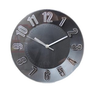 Настенные часы 2005-090 (Silwer Black)(012680)
