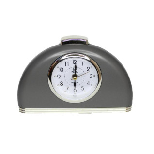 Кварцевый будильник Pearl AES (Silver Grey)(012711)