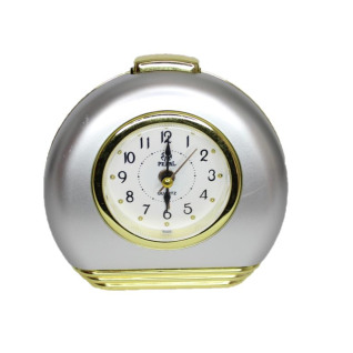 Кварцевый будильник Pearl EV-A (Silver Gold)(012710)