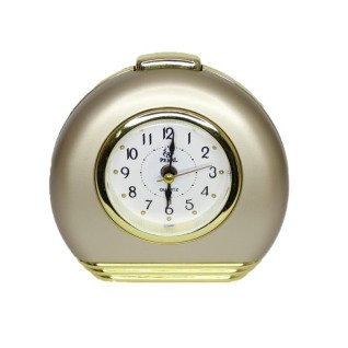 Кварцевый будильник Pearl EV-A (Gold)(012707)