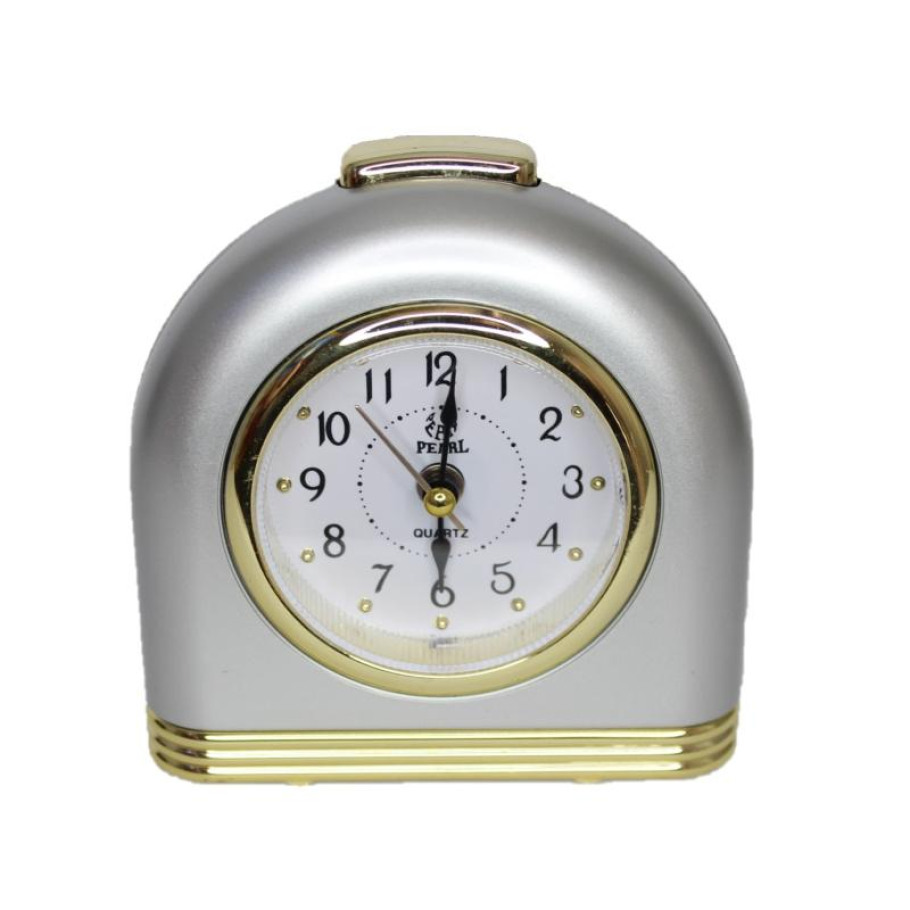 Купить Кварцевый будильник Pearl AEQ (Silver Gold)(012700)