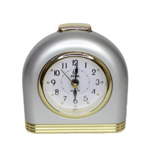 Кварцевый будильник Pearl AEQ (Silver Gold)(012700)