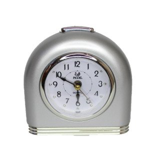 Кварцевый будильник Pearl AEQ (Silver)(012702)