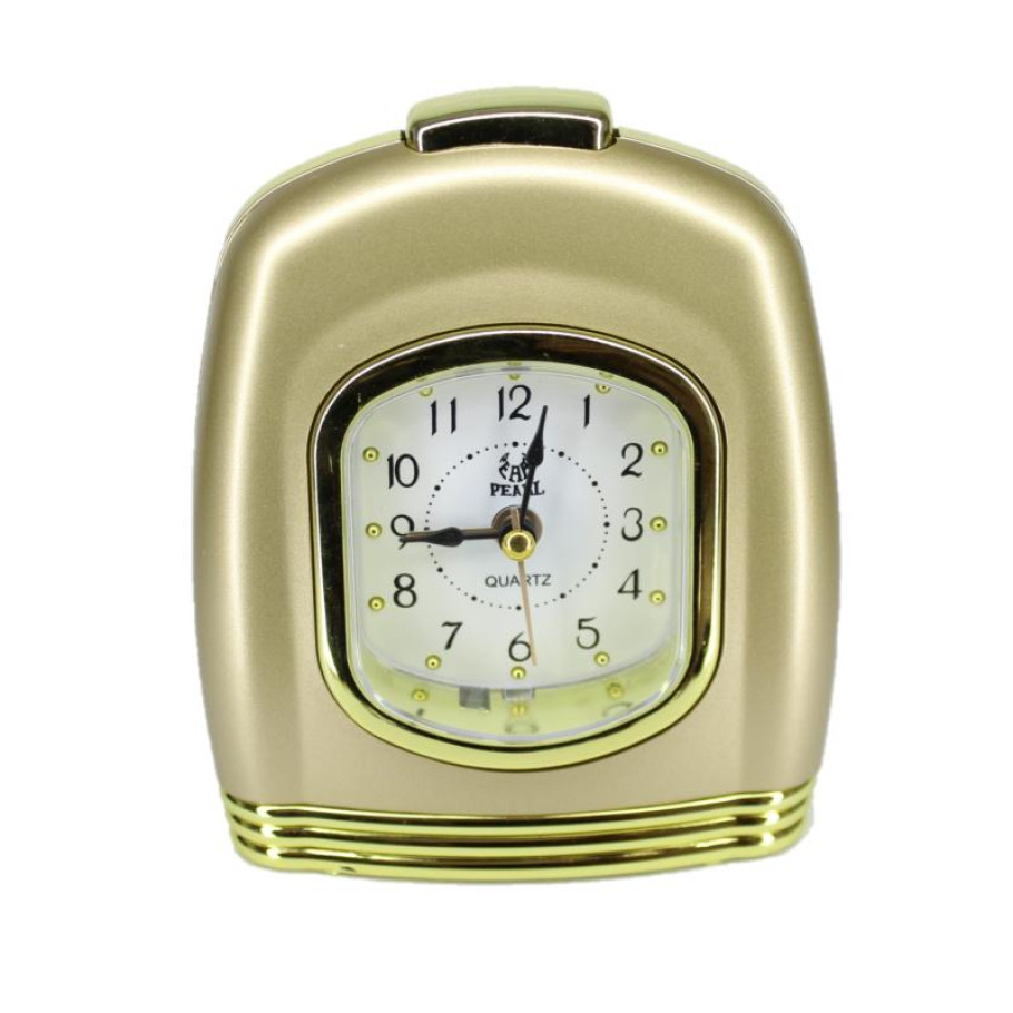 Купить Кварцовий будильник Pearl AEY (Gold)(011436)