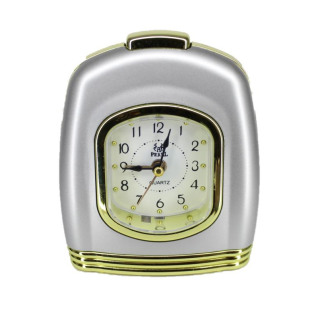 Кварцевый будильник Pearl AEY (Silver Gold)(011438)